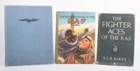 R.A.F: Three hardcover books related to the Royal Air Force