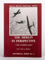 ROLLS-ROYCE MERLIN: 'The Merlin in Perspective - The Combat Years' by Alec Harvey-Bailey, softcover book, published 1987