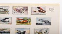 CIGARETTE CARDS: An extensive cigarette card collection featuring aircraft, included are collections of RAF aircraft, civil aircraft and&Acirc;&nbsp;history of flight aircraft all presented in photo album style pages in folder - 2