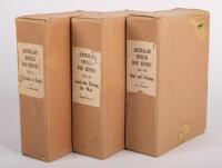 AUSTRALIA IN WWI: Three editions of the 'Official History of Australia in the War of 1914-1918
