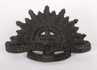 AUSTRALIAN ARMY BADGES: A bag of assorted brass Australian Commonwealth Military Forces shoulder & hat badges - 2