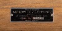 AIRFLOW TESTING SET: A Mark Five Airflow Testing set, made by Airflow Developments Limited, England in original wooden box - 2