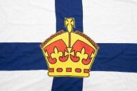 FLAG: A large Orient Steam Navigation Company flag, 120cm high, 190cm wide, made by Gair's of Melbourne - 3