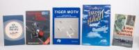 GENERAL AVIATION BOOKS: Five Books Relating to Aviation includes 'A Man Among Mavericks' by Neil Cadigan, published 2008, 'California High: Warbirds Of The West Coast' by Michael O'Leary, published 1992 and three others
