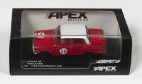 FORD CORTINA GT:&nbsp;A&nbsp;1:43&nbsp;scale Apex&nbsp;model&nbsp;including a Ford Cortina GT #20 C 1963 Armstrong 500, model No. AR40501