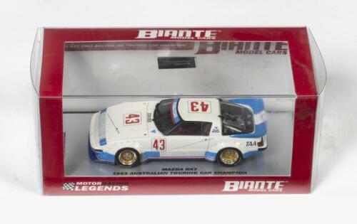 MAZDA RX7: A 1:43 scale Biante model including a Mazda RX7 1983 Australian Touring Car Champion