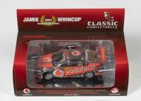 JAMIE WHINCUP VE COMMODORE: A&nbsp;1:43&nbsp;scale Classic Carlectables&nbsp;models including a Jamie Whincup 2011 Championship Winner Team Vodafone VE Series II Commodore