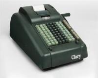 CLARY ADDING MACHINE: A Clary Adding Machine. Circa 1950's