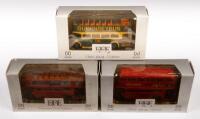 TYPHOO TEA, GUERNSEY BUS, BRYLCREEM: Three&nbsp;1:76&nbsp;scale Exclusive First Edition models&nbsp;including a Typhoo Tea Open Top Bus, Guernsey Bus and Brylcreem Double Deck Bus