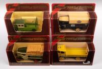 ATKINSON STEAM WAGON, FODEN STEAM LORRY, LEYLAND TITAN: Four&nbsp;1:76&nbsp;scale Matchbox&nbsp;models&nbsp;including two&nbsp;1922 Foden Steam Lorry, 1918 Atkinson Model Steam Wagon and a 1930 Leyland Titan TD1