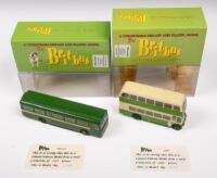 AEC MERLIN, LEYLAND TITAN PD2: Two&nbsp;1:76&nbsp;scale Britbus&nbsp;models&nbsp;including a AEC Marlin 2 Door Single Deck London Transport and a Leyland Titan PD2 Beadle Bodie Southdown Motor Services