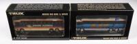 DENNING MONO COACH: Two&nbsp;1:76&nbsp;scale Trux&nbsp;models&nbsp;including a 1980 Denning Mono Coach, Aussie Express/AAT
