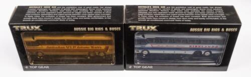 DENNING MONO COACH,: Two 1:76 scale Trux models including a 1980 Denning Mono Coach, Kirklands/Australian V.I.P. Leisure Tours