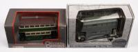 GUY ARAB II UTILITY BUS, AEC REGENT II: Two&nbsp;1:76&nbsp;scale Exclusive First Edition/Corgi&nbsp;models including a Guy Arb II Utility Bus London Transport and a AEC Regent II London Passenger Transport Board