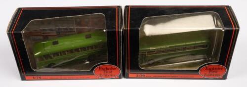 CAVALIER COACH, AEC RF: Two 1:76 scale Exclusive First Edition models including a Cavalier Coach Southdown and a AEC RF Bus London Country NBC