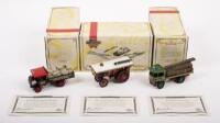 MATCHBOX COLLECTABLES: Three&nbsp;1:76 scale Matchbox Collectable&nbsp;models including a Yorkshire Steam Wagon, The Showmans Engine and a Atkinson Logger