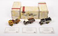 MATCHBOX COLLECTABLES: Three&nbsp;1:76 scale Matchbox Collectables&nbsp;models including a 1917 Yorkshire Steam Wagon, 1918 Atkinson Steam Wagon and a 1922 Foden Steam Wagon