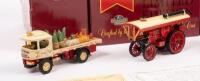 MATCHBOX COLLECTABLES: Three limited edition 1:76 scale Matchbox Collectables&nbsp;models including a 1913 Fowler B6 Showmans Engine, FC Conybeare Gardeners Special Edition and a F. Parkers & Co Timber Importers - 2