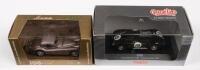 JAGUAR XK120, JAGUAR XK120 C TYPE: Two&nbsp;1:43&nbsp;scale Brumm/Quartzo models&nbsp;including a 1948 Jaguar XK120 3.5 litre and a Jaguar XK120 C Type #18 Rolt/Hamilton Winner Le Mans 1953