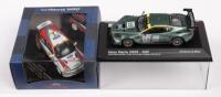 ASTON MARTIN DBR9&nbsp;- FORD FOCUS WRC: Two&nbsp;1:43&nbsp;scale iXO Vitesse models&nbsp;including a 2005 Aston Martin DBR9 David Brabham, Darren Turner, Stephane Sarrazin and a Ford Focus WRC 'Martini' Rallye Monte Carlo 1999 C. McRae - N. Grist, model No. SKM99019, CK9990