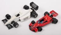 FORMULA ONE: Two approximate 1:43 scale Formula One models including Brabham BT45B by Eidai Japan & 1997 Qantas Australian Grand Prix car in white