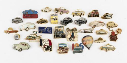PEUGEOT: An interesting collection of various Peugeot Lapel Badges