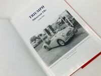 TRIUMPH: Hardcover book &lsquo;Triumph: Sidescreen TRs' by Graeme White. - 2