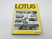 LOTUS: Hardcover book 'Lotus: '61-'71 Design Revolution' by Doug Nye