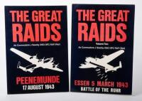 WWII BRITISH AIR RAIDS: Two softcover books related to British WWII air raids over Germany