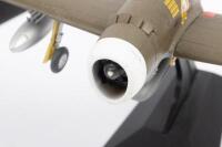 U.S.A.F: Three USAF 1:72 scale WWII era models on stands - 3