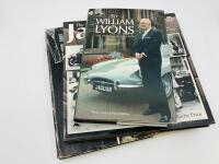 JAGUAR: Four publications including 'The Jaguar Story&rsquo; by Joseph H. Wherry, &lsquo;Sir William Lyons' by Philip Porter & Paul Skilleter, &lsquo;The Rise of Jaguar&rsquo; by Barrie Price & &lsquo;Jaguar&rsquo; by Lord Montagu of Beaulieu [Location: Sydney] - 2