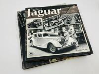 JAGUAR: Four publications including 'The Jaguar Story&rsquo; by Joseph H. Wherry, &lsquo;Sir William Lyons' by Philip Porter & Paul Skilleter, &lsquo;The Rise of Jaguar&rsquo; by Barrie Price & &lsquo;Jaguar&rsquo; by Lord Montagu of Beaulieu [Location: Sydney] - 3