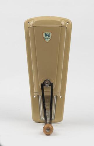 PEUGEOT: A Peugeot Freres wall mounted 500gm coffee grinder model '302 Metal' , circa 1950