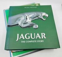 JAGUAR: Four publications including &lsquo;Jaguar: The Complete Works&rsquo; by Nigel Thorley, &lsquo;Jaguar: The Complete Story&rsquo; by Heiner Stertkamp, &lsquo;Great Marques: Jaguar&rsquo; by Chris Harvey & &lsquo;Jaguar: The Enduring Legend&rsquo; by Nicky Wright [Location: Sydney] - 2