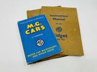 M.G.: Three&nbsp;publications including &rsquo;M.G. Cars&rsquo; by C. P. Davidson and two&nbsp;copies of the TC Midget Instruction Manual [Location: Sydney]