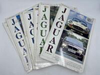 JAGUAR WORLD & JAGUAR QUARTERLY: A large collection of Jaguar World & Jaguar Quarterly magazines 1991-1997, plus assorted Jaguar Car Club Magazines from Australia, the UK and USA [Location: Sydney]