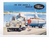 1959 SERIES II: A 1959 original three page fold out brochure, 'The New Series II Regular Land Rover'