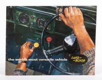 1963 4WD: An original 1963 sales booklet, "The World's Most Versatile Vehicle - Land Rover', 26 pages, printed in England