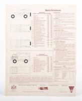 1969 4WD: An original 1969 sales booklet, 'The World's Most Versatile Vehicle - Land Rover', 15 pages - 2