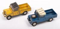 CORGI: Two Corgi Toys Land Rover 109" wheel base model pick up models
