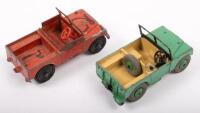 SERIES I: Two 1950s Land Rover Series I scale models - 2