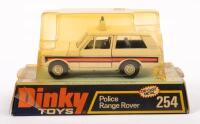 DINKY: A 1975 Dinky Toys No. 254 Police Range Rover in perspex case