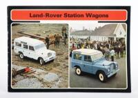 1971 WAGON: An original 1971 sales brochure for the Station Wagon model, 15 pages