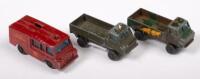 MODELS: A group of three Land Rover models