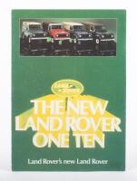 ONE TEN: An original 1982 three page fold out sales brochure, 'The New Land Rover One Ten - Land Rover's New Land Rover