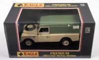EAGLE COLLECTIBLES: An Eagle Collectibles, 1:18 scale Land Rover Series III 109 Hard Top, in box