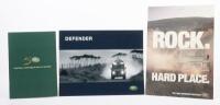 DEFENDER: A group of three booklets mostly related to the Defender model