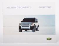 DISCOVERY 3: A 2003 Australian printed sales&nbsp;brochure, 'All New Discovery 3' featuring the Discovery 3 model