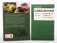 LAND ROVER: Two softcover books related to Land Rover models - 2