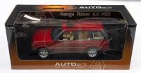 RANGE ROVER 4.6 HSE: An Autoart 1:18 scale 1992-2001 Range Rover Series II 4.6 HSE, finished in red paintwork